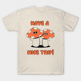 Orange Mushroom T-Shirt